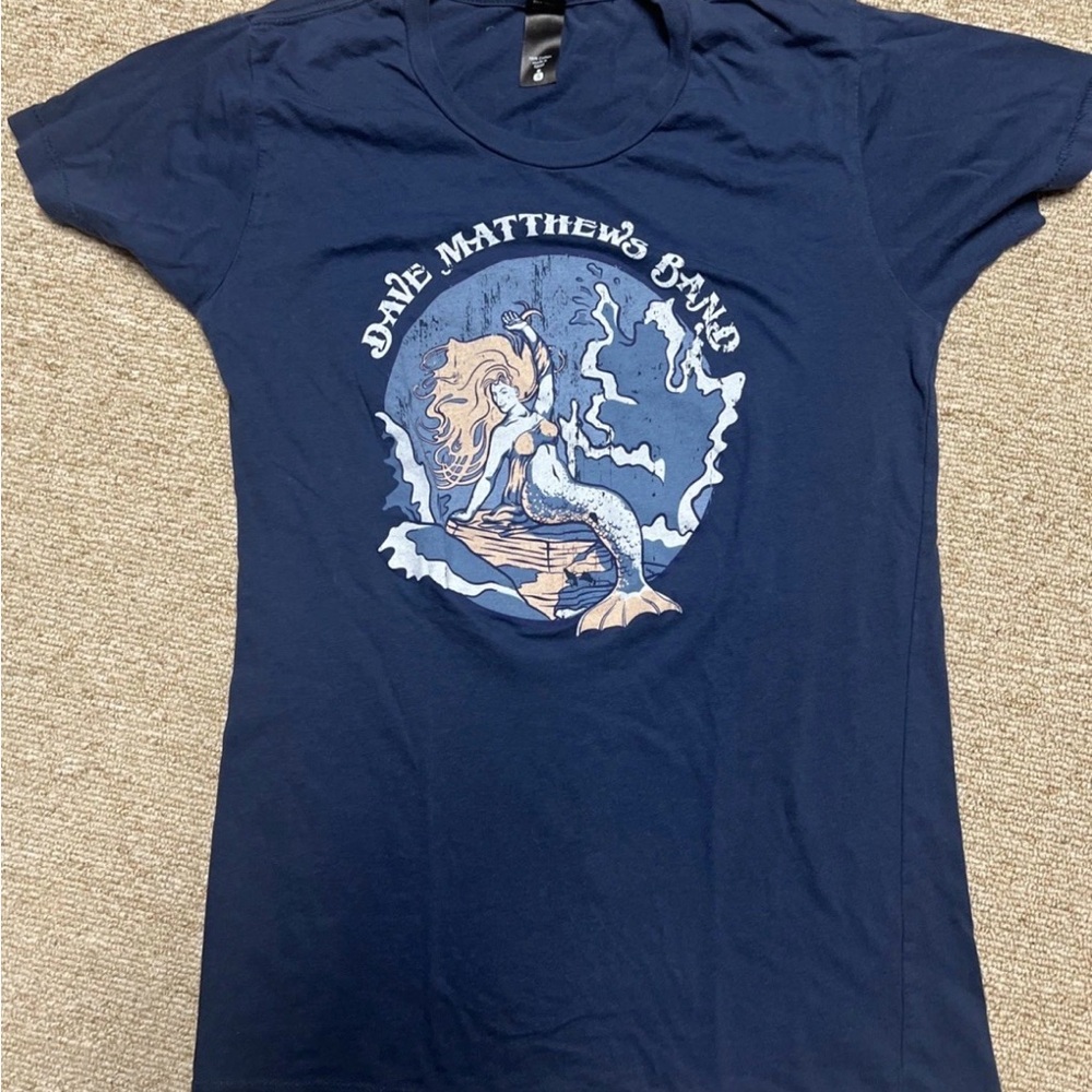 Alternative Navy Blue Graphic Tee
